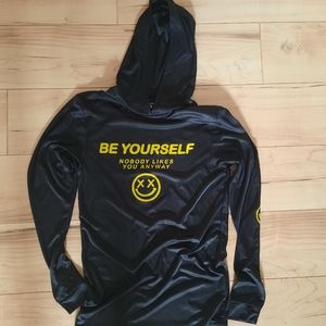 NEW Salty Savage long sleeved hooded shirt xsml